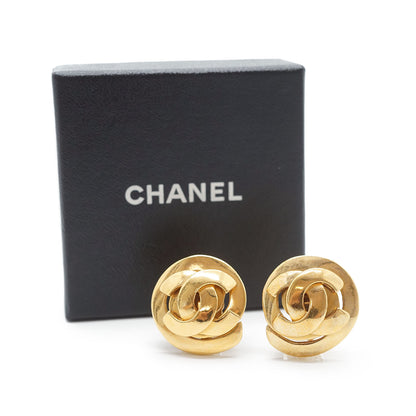 CC Logo Cut-out Clip-On Earrings GP