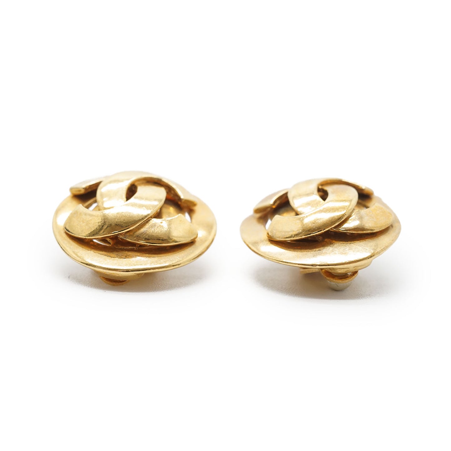 CC Logo Cut-out Clip-On Earrings GP