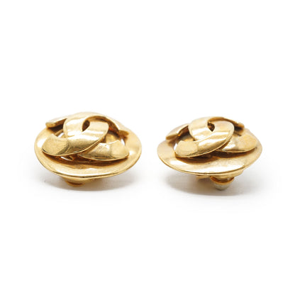 CC Logo Cut-out Clip-On Earrings GP