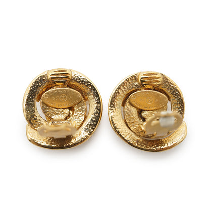 CC Logo Cut-out Clip-On Earrings GP