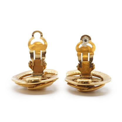 CC Logo Cut-out Clip-On Earrings GP