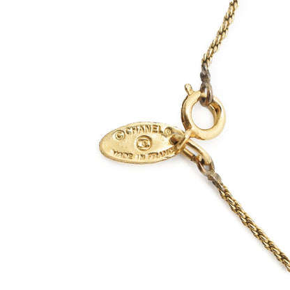 CC Logo Circle Chain Necklace GP
