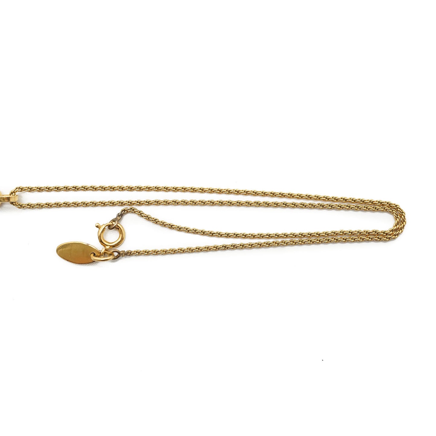 CC Logo Circle Chain Necklace GP