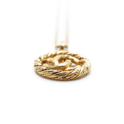 CC Logo Circle Chain Necklace GP