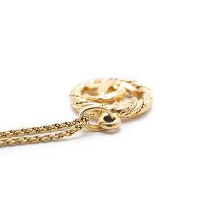CC Logo Circle Chain Necklace GP