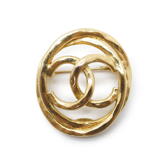 CC Logo Cut-out Brooch GP