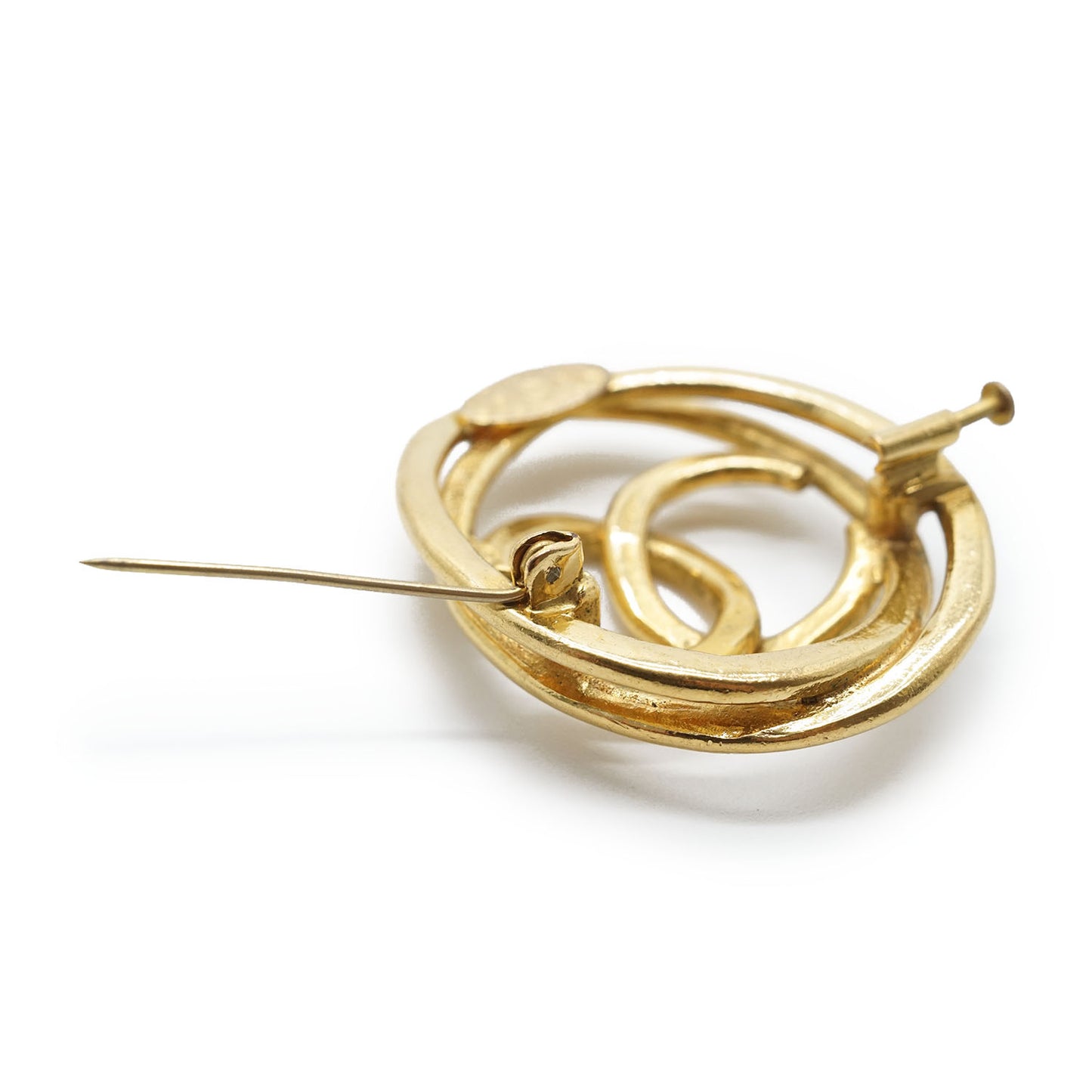 CC Logo Cut-out Brooch GP