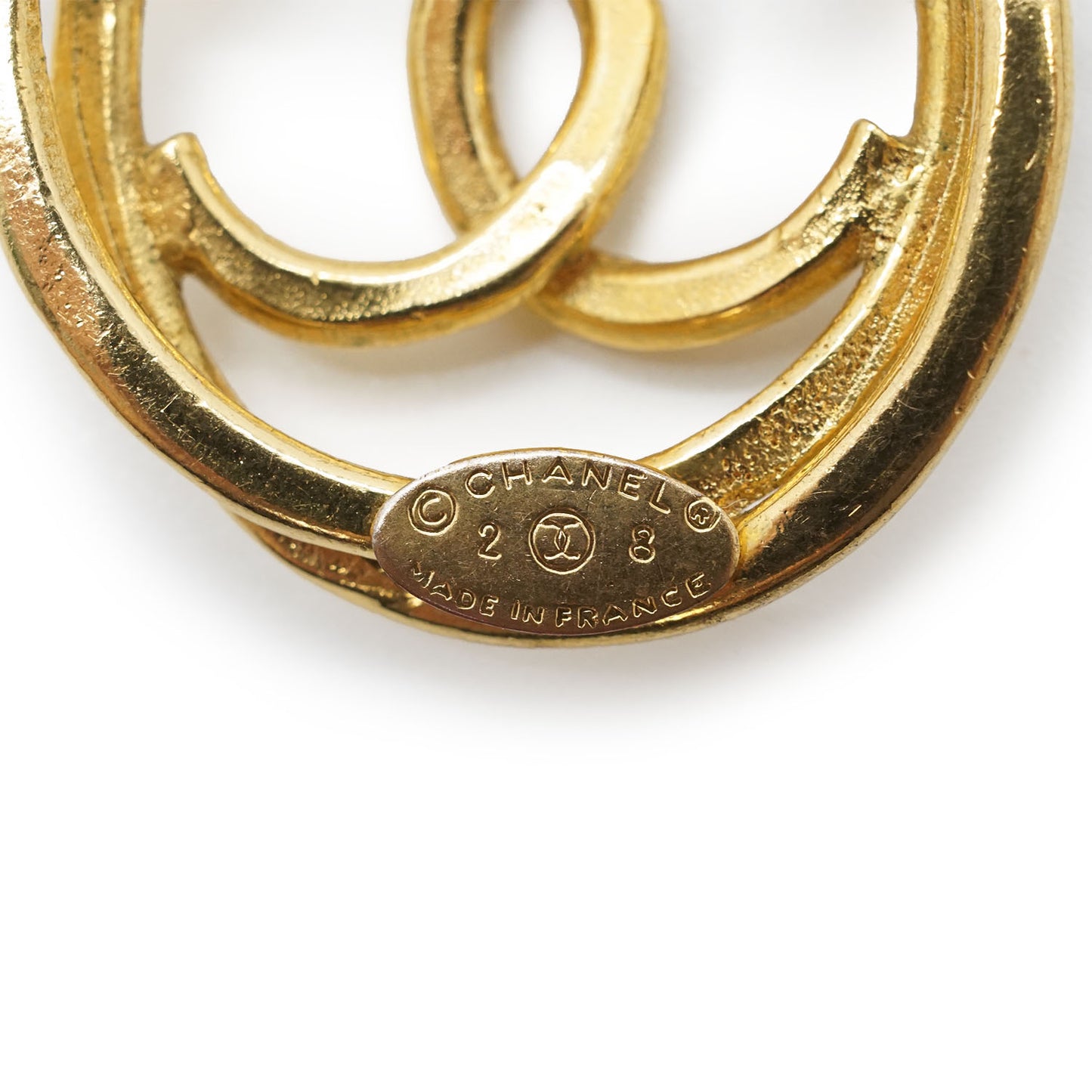 CC Logo Cut-out Brooch GP