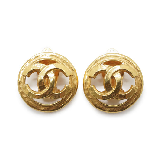 CC Logo Cut-out Clip-On Earrings GP