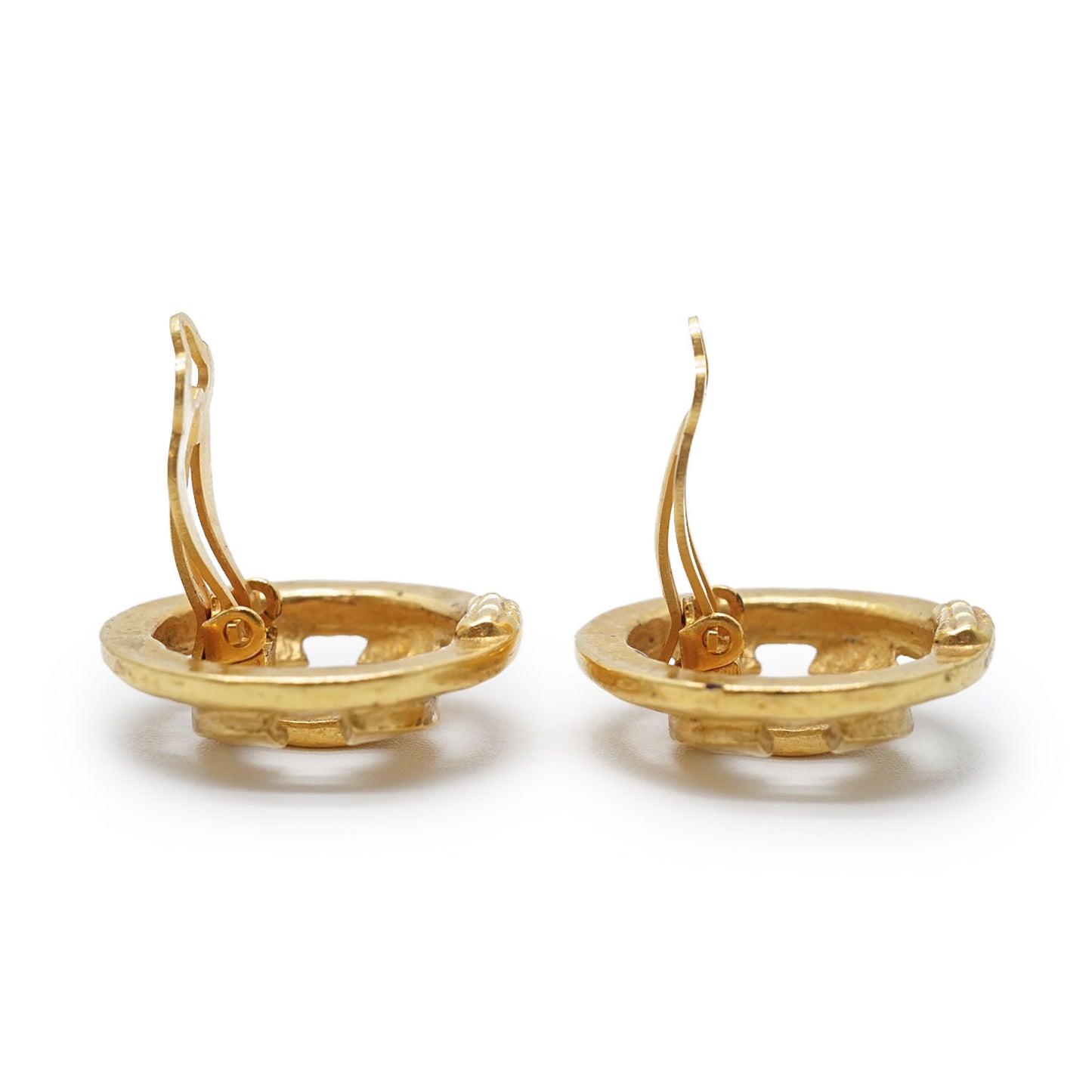 CC Logo Cut-out Clip-On Earrings GP