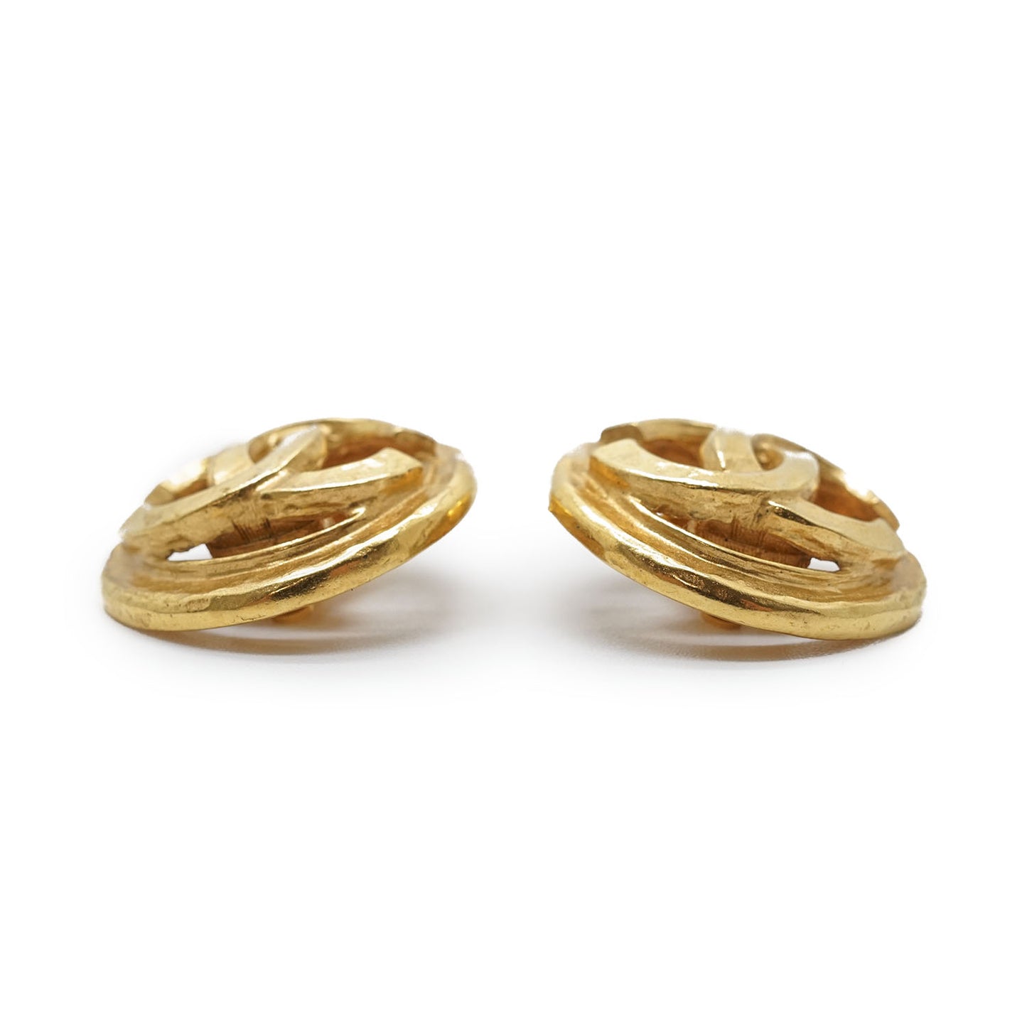 CC Logo Cut-out Clip-On Earrings GP