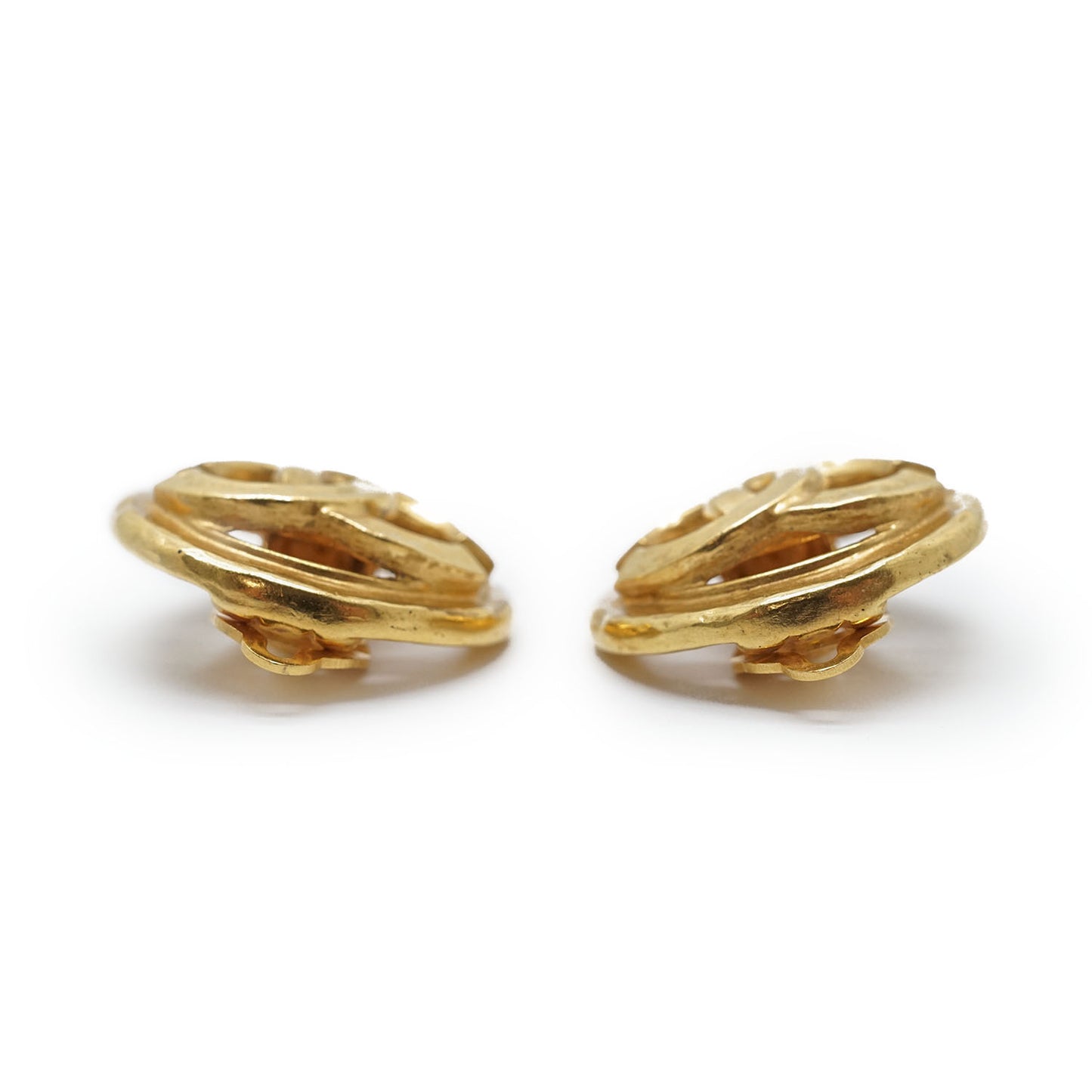 CC Logo Cut-out Clip-On Earrings GP