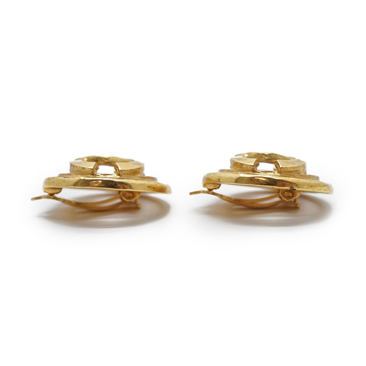 CC Logo Cut-out Clip-On Earrings GP