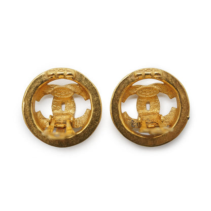 CC Logo Cut-out Clip-On Earrings GP