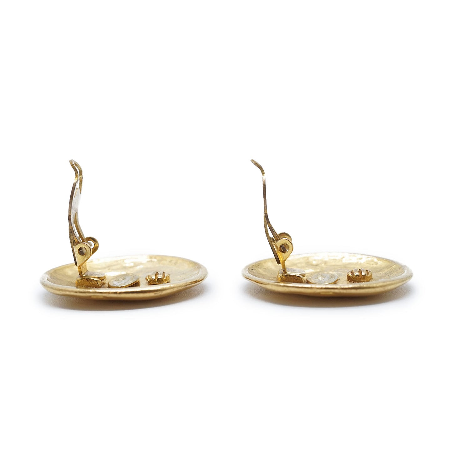 Embossed Multiple CC Clip-On Earrings GP