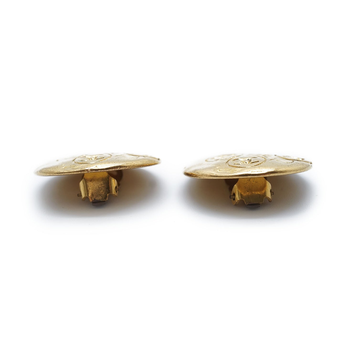Embossed Multiple CC Clip-On Earrings GP