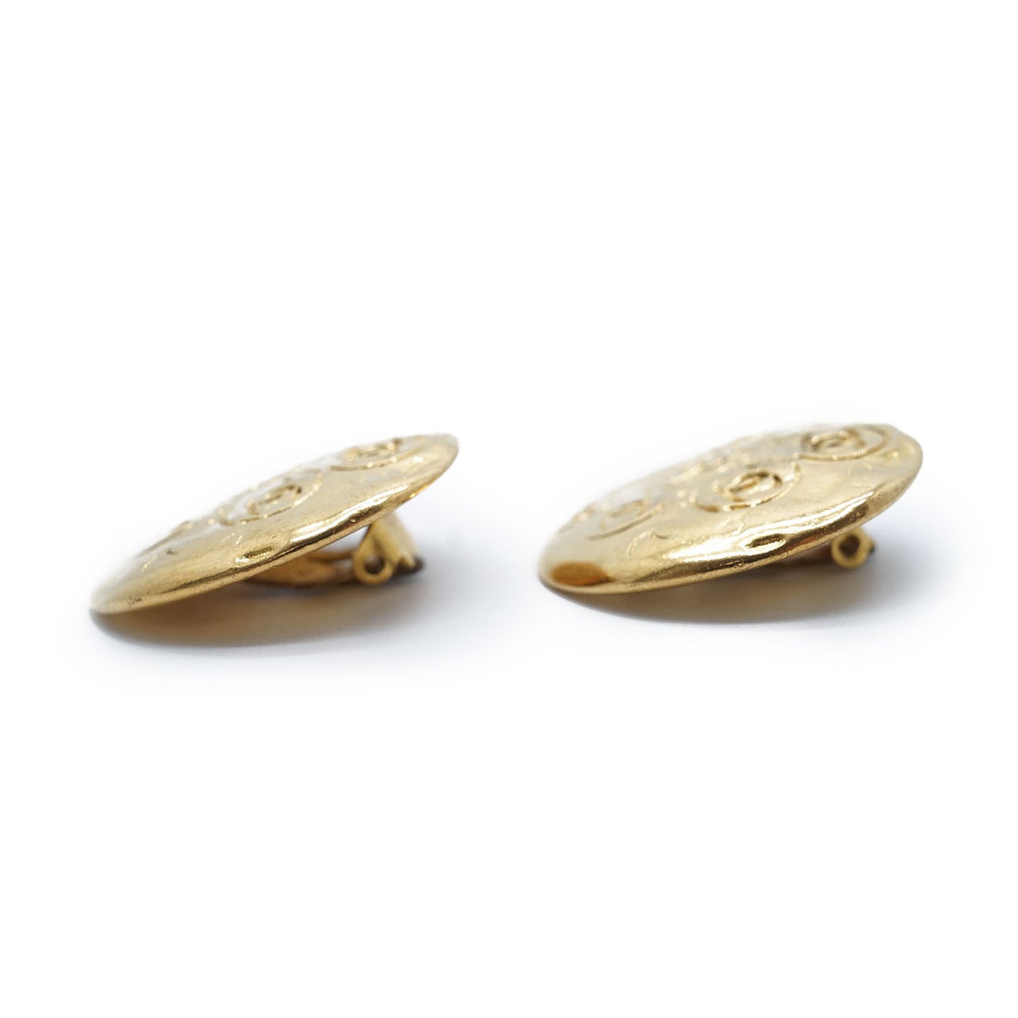 Embossed Multiple CC Clip-On Earrings GP