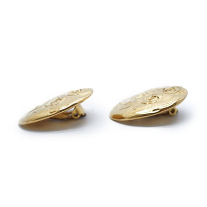 Embossed Multiple CC Clip-On Earrings GP