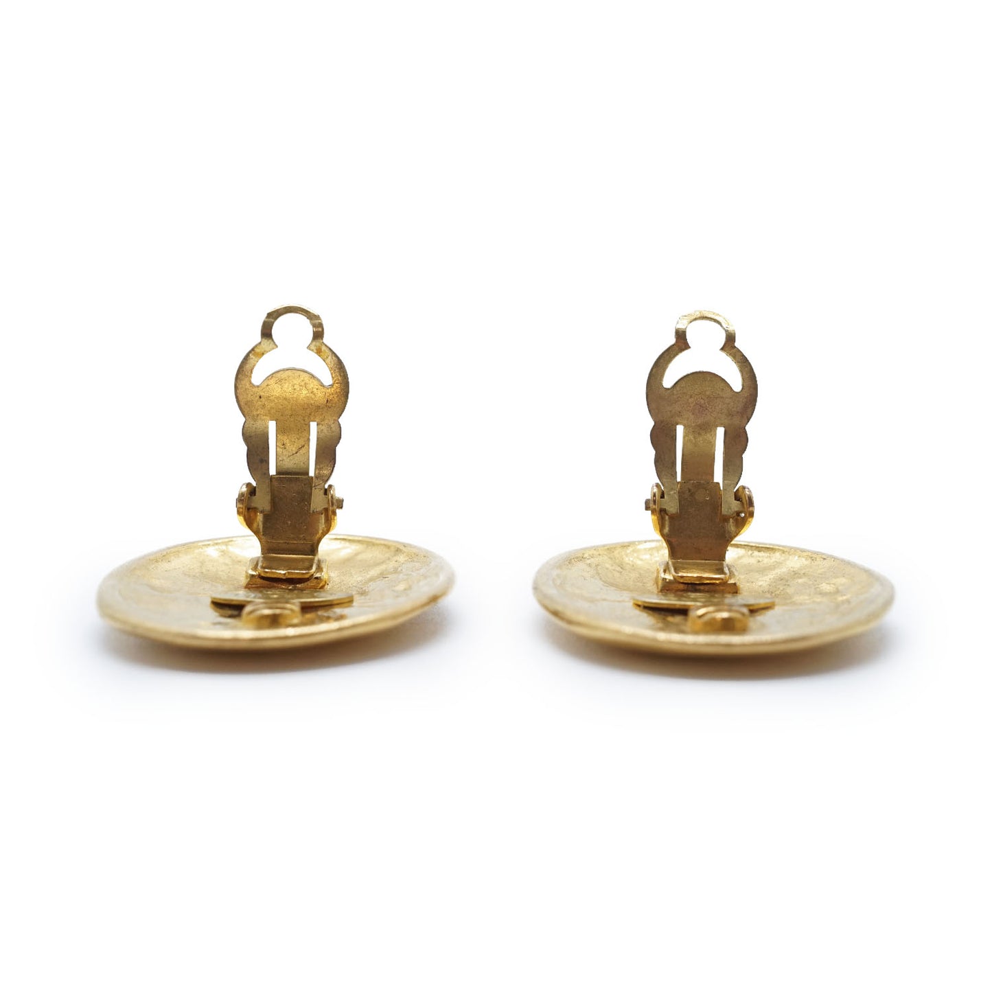 Embossed Multiple CC Clip-On Earrings GP