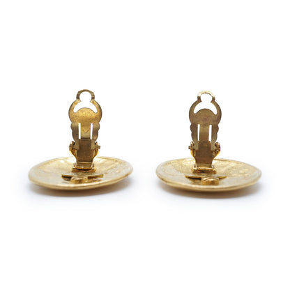 Embossed Multiple CC Clip-On Earrings GP