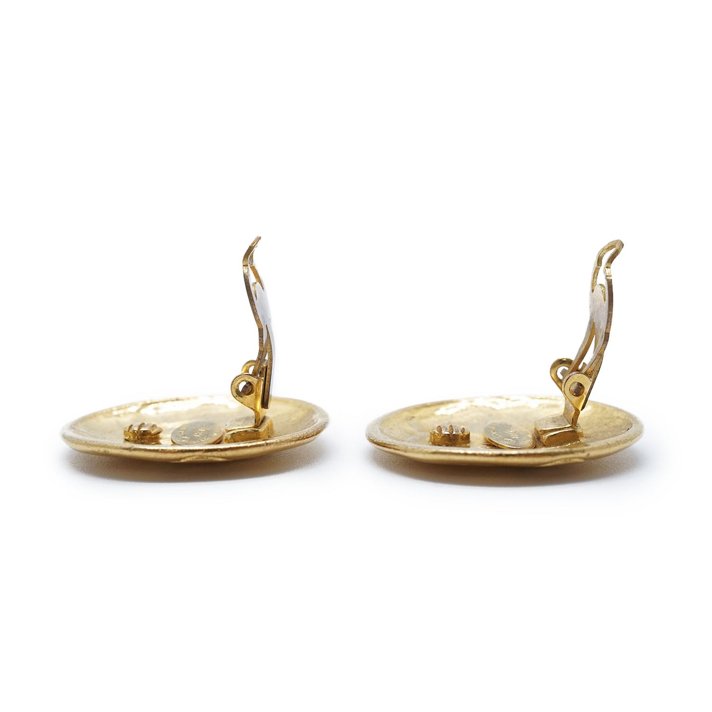Embossed Multiple CC Clip-On Earrings GP