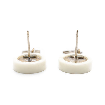 Coco Chanel Round Drop Earrings GP