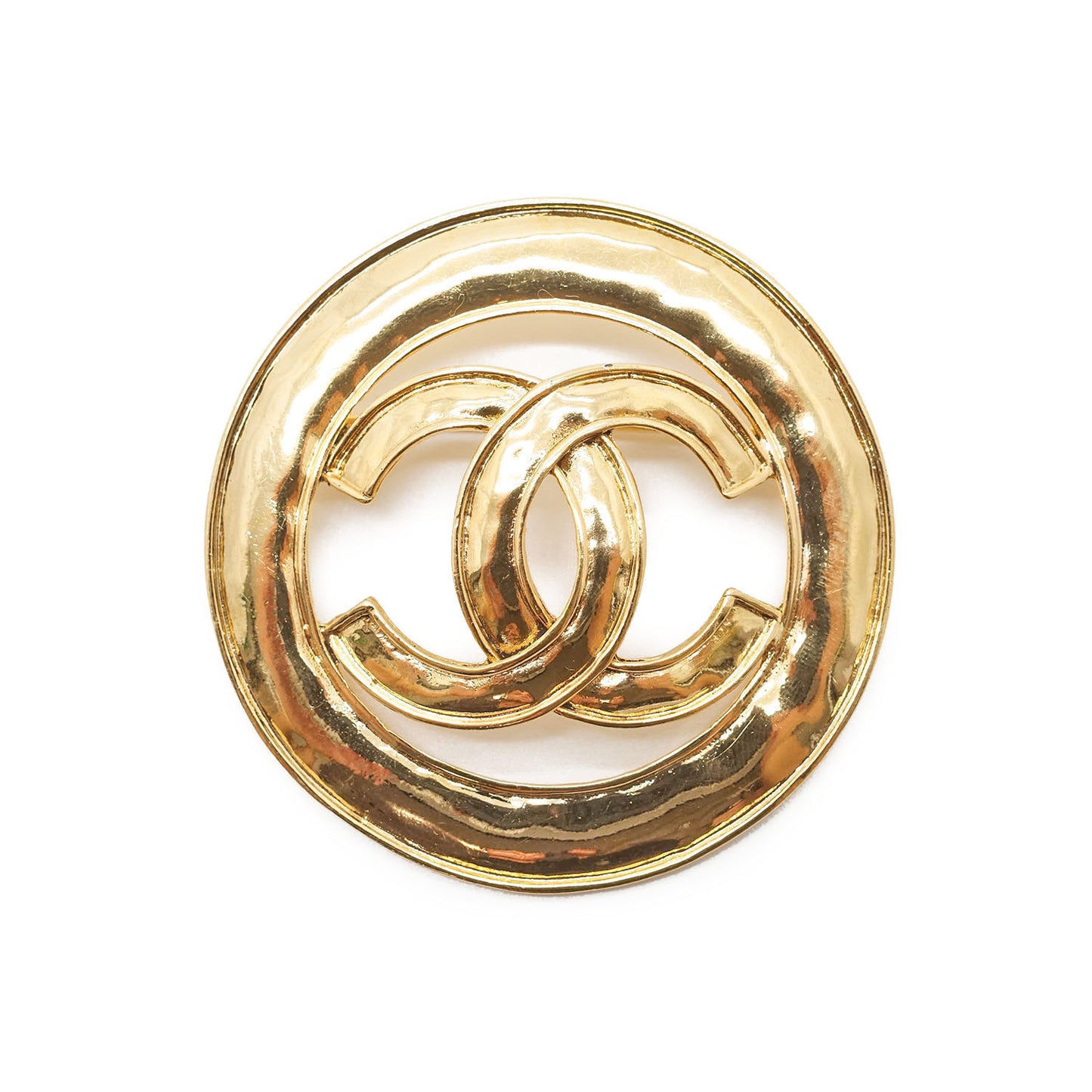 CC Logo Cut-out Brooch GP