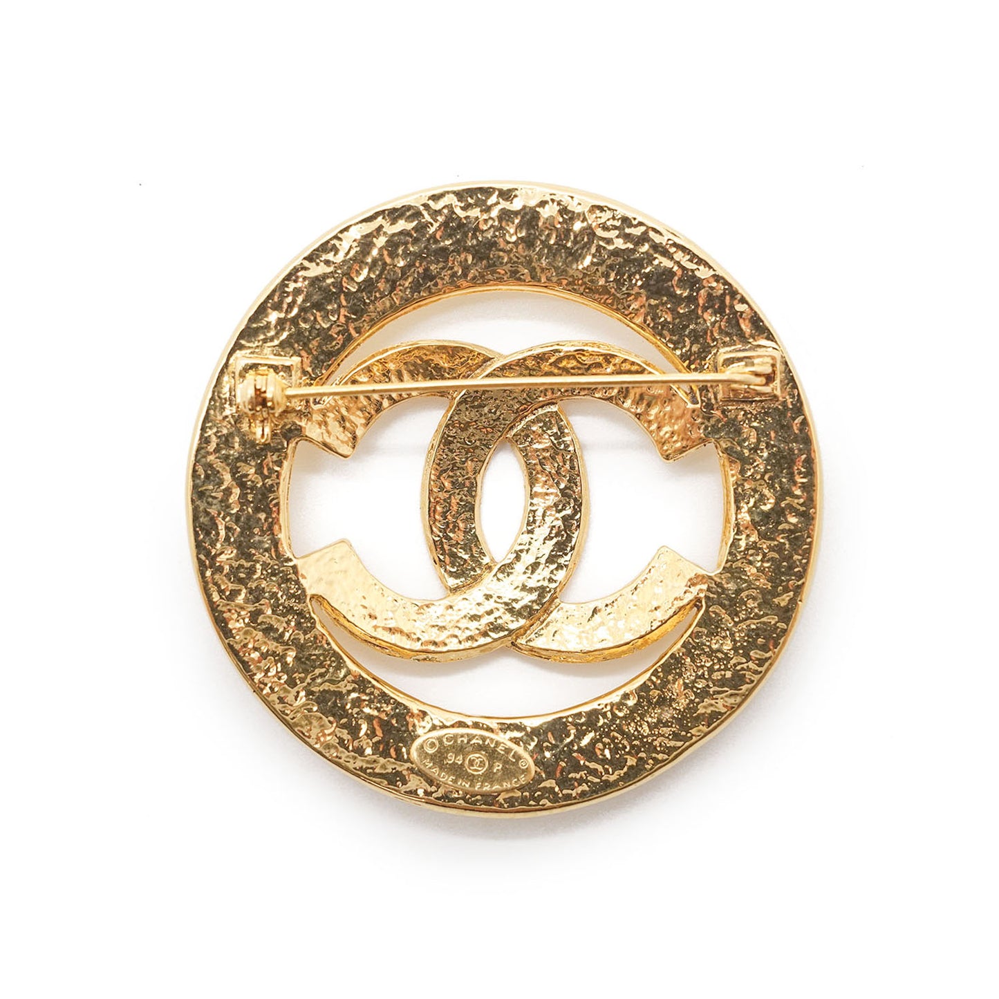CC Logo Cut-out Brooch GP