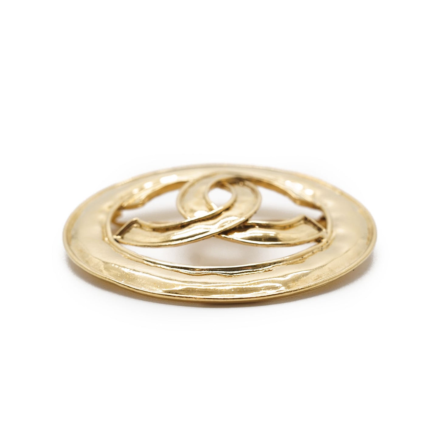 CC Logo Cut-out Brooch GP