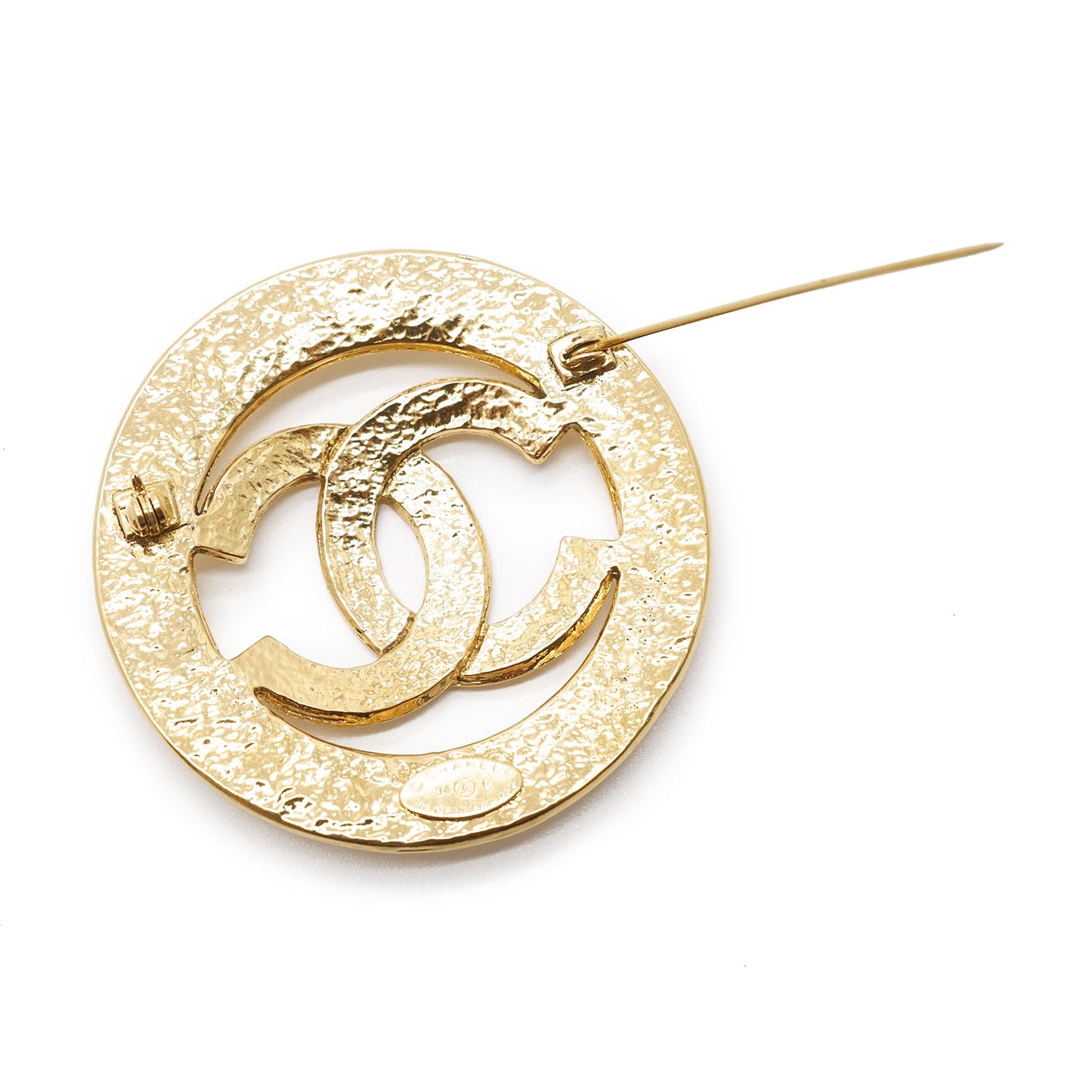 CC Logo Cut-out Brooch GP