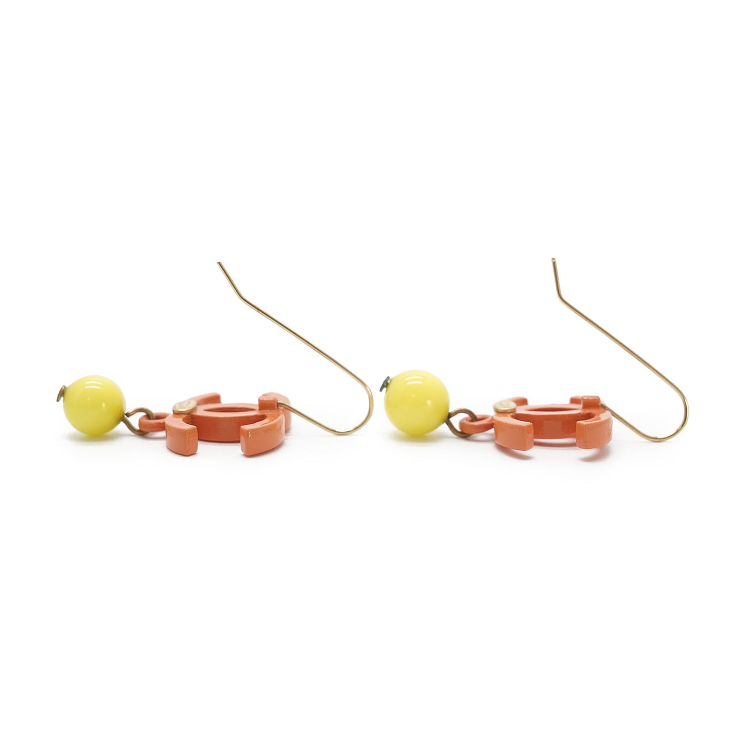 CC Logo Drop Earrings