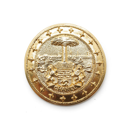 Lion Medallion Brooch GP