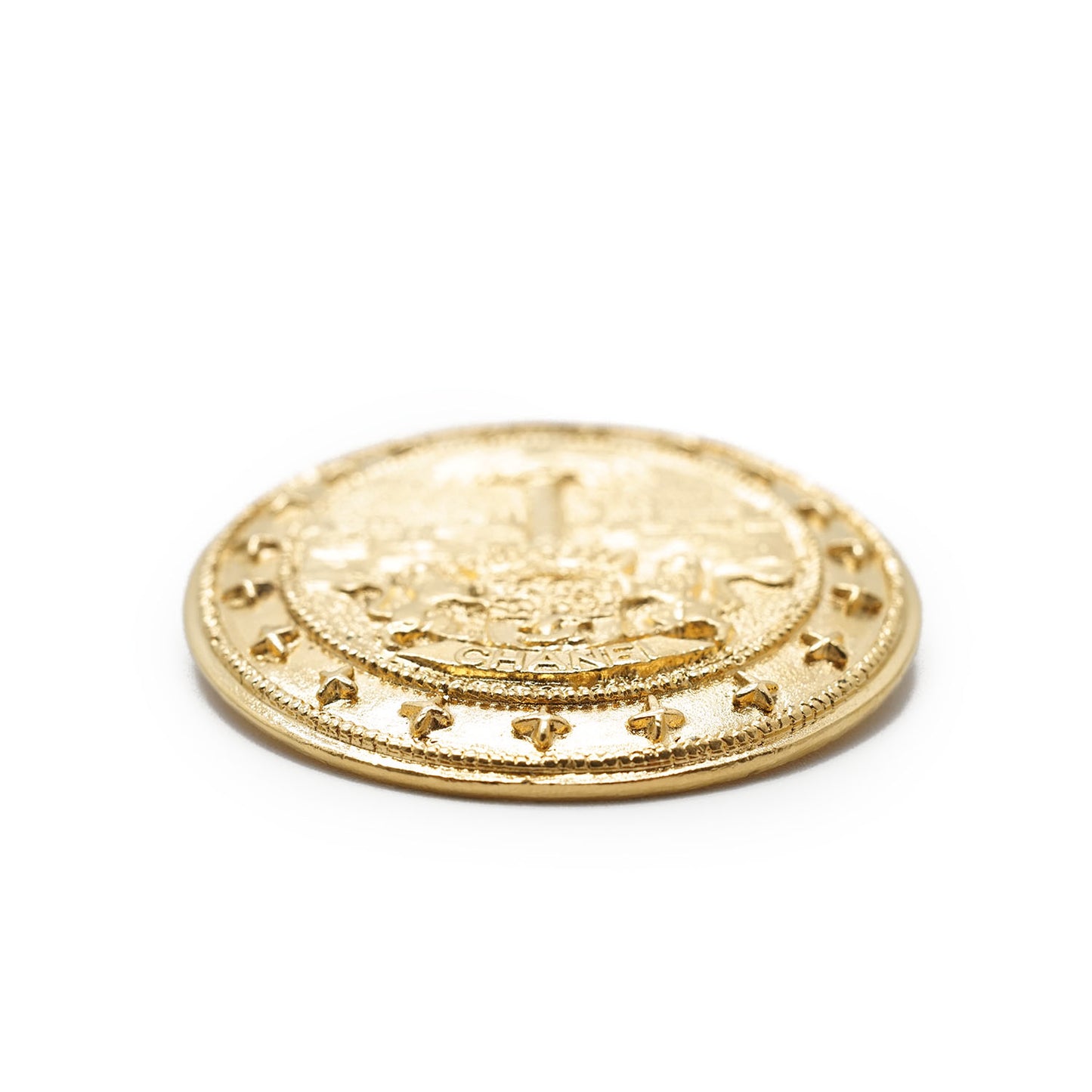 Lion Medallion Brooch GP
