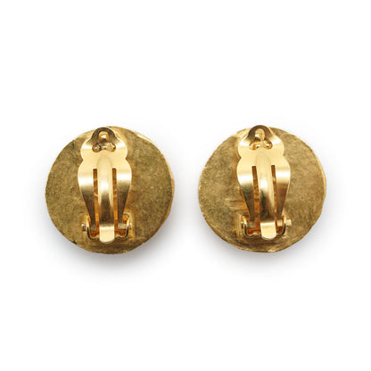 Multiple CC Artificial Pearl Round Clip-On Earrings GP