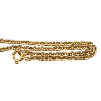 CC Logo Filigree Cut-out Chain Necklace GP