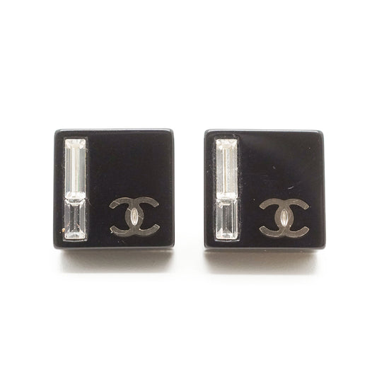 CC Logo Square Earrings