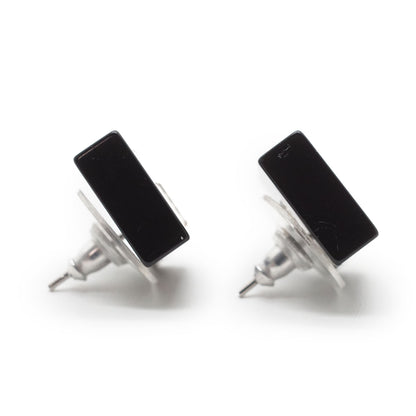 CC Logo Square Earrings