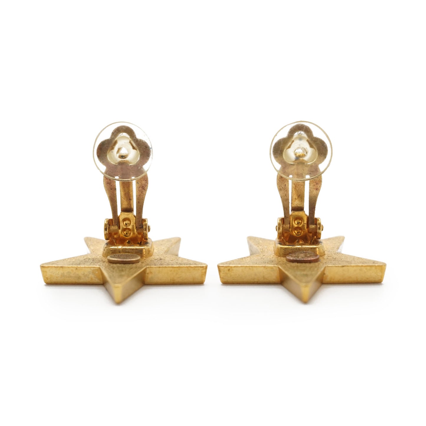 CC Logo Star Clip-On Earrings GP