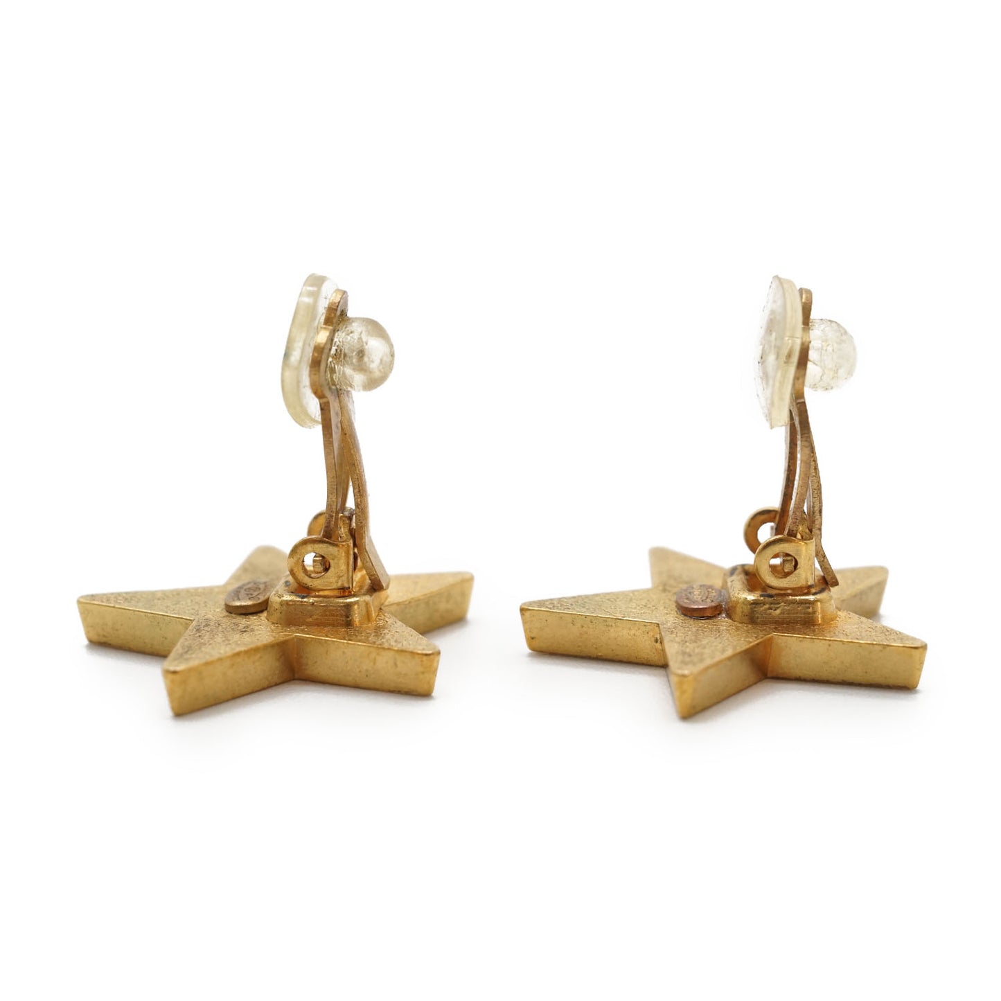 CC Logo Star Clip-On Earrings GP