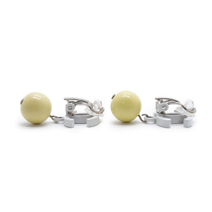 CC Logo Drop Clip-On Earrings