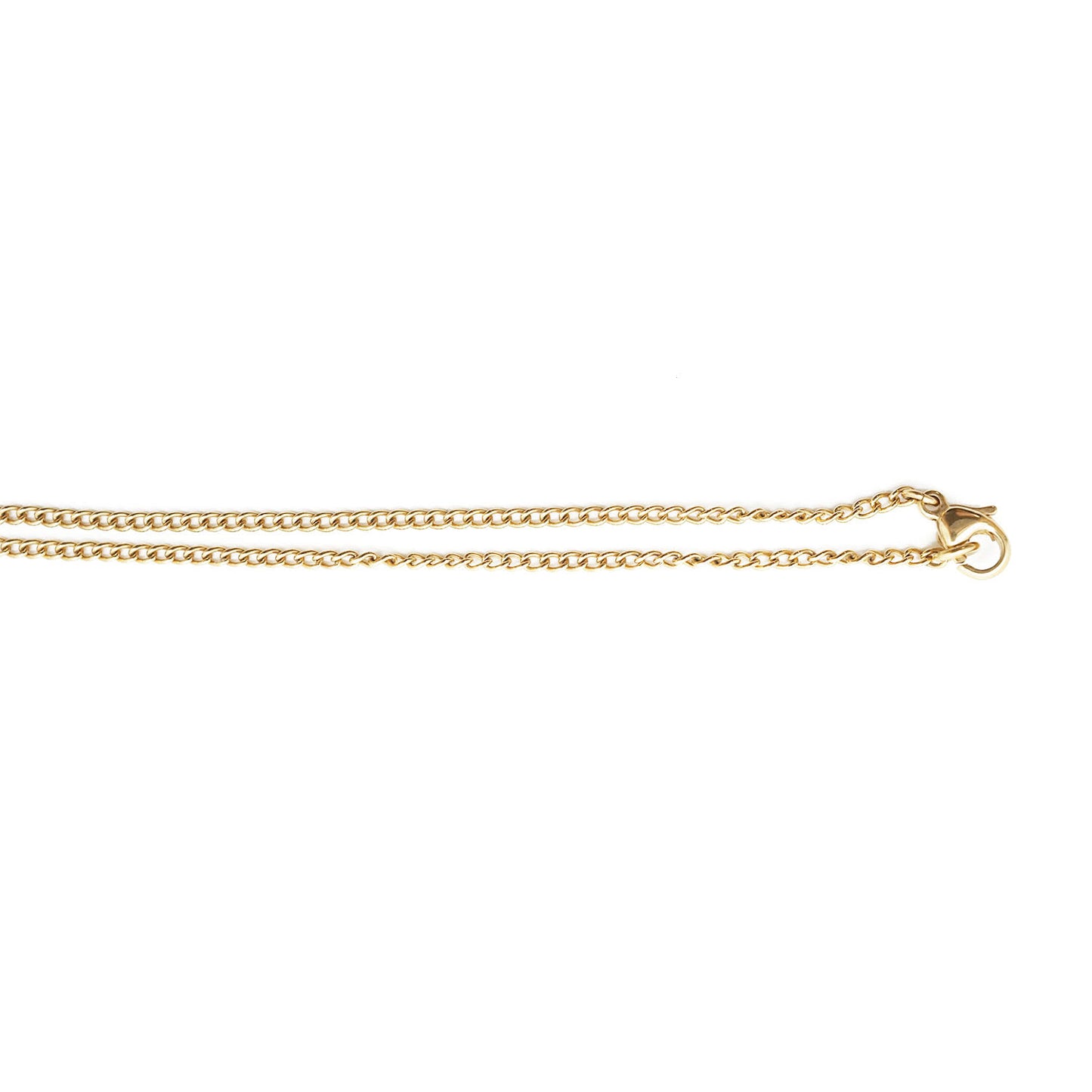 CC Logo Charm Chain Necklace GP
