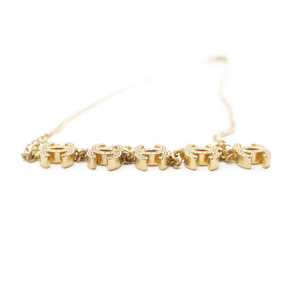 CC Logo Charm Chain Necklace GP