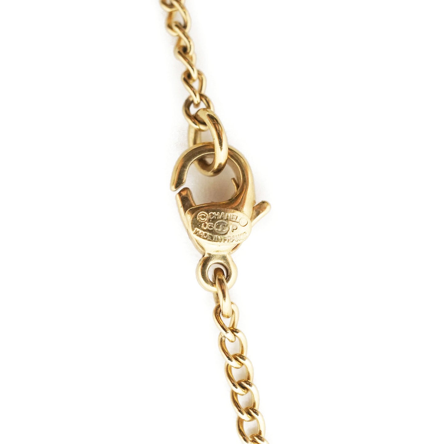 CC Logo Charm Chain Necklace GP