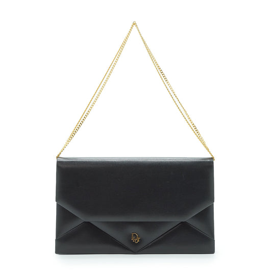 Vintage Quilted Chain Shoulder Bag
