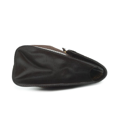 Vintage Gucci Parfums Sherry Line Suede Clutch Bag