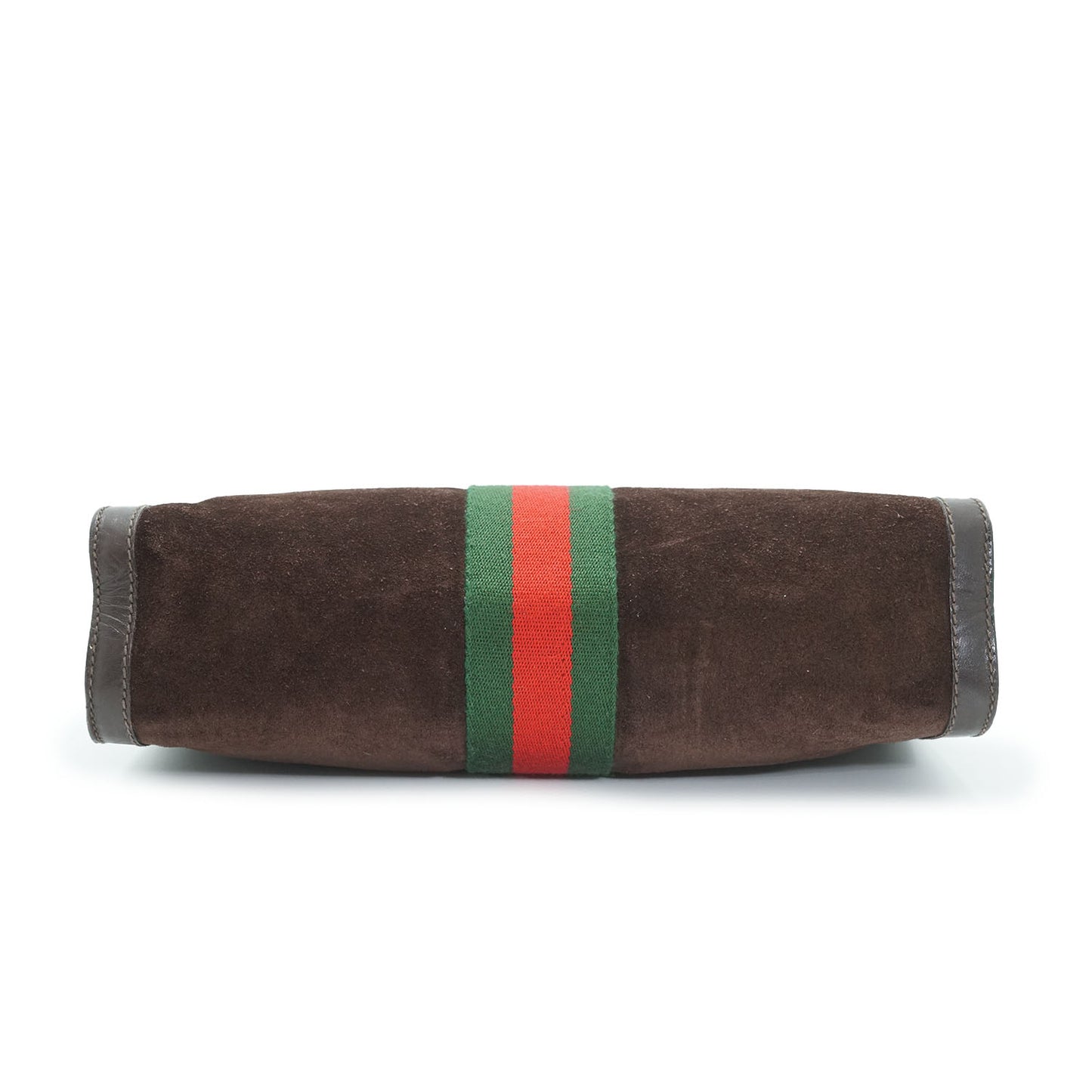 Vintage Gucci Parfums Sherry Line Suede Clutch Bag
