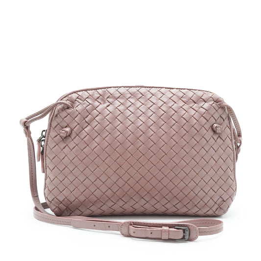 Medium Nodini Intrecciato Leather Shoulder Bag