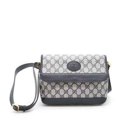Vintage GG Supreme Coated Canvas Shoulder Bag