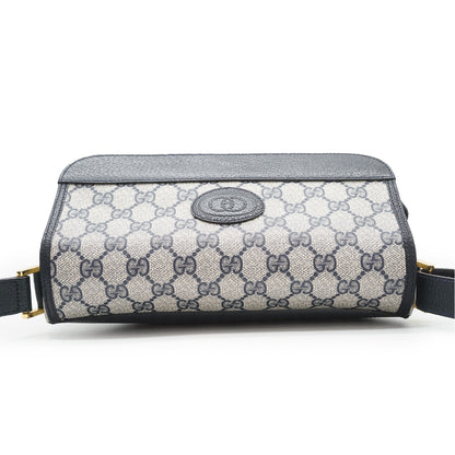 Vintage GG Supreme Coated Canvas Shoulder Bag