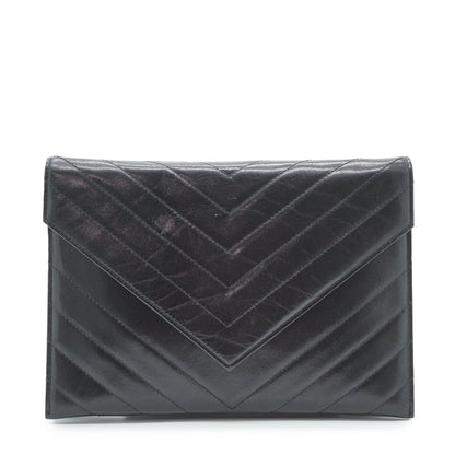 Vintage Envelope Quilted Clutch